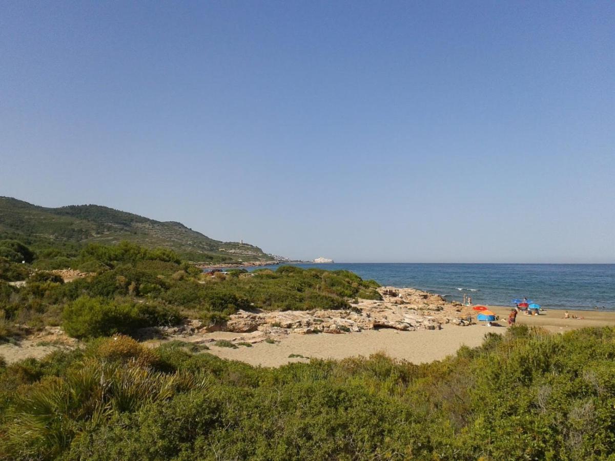 Apartamento Dos Terrazas, Vistas Al Mar. Piscina Peñíscola Exterior foto